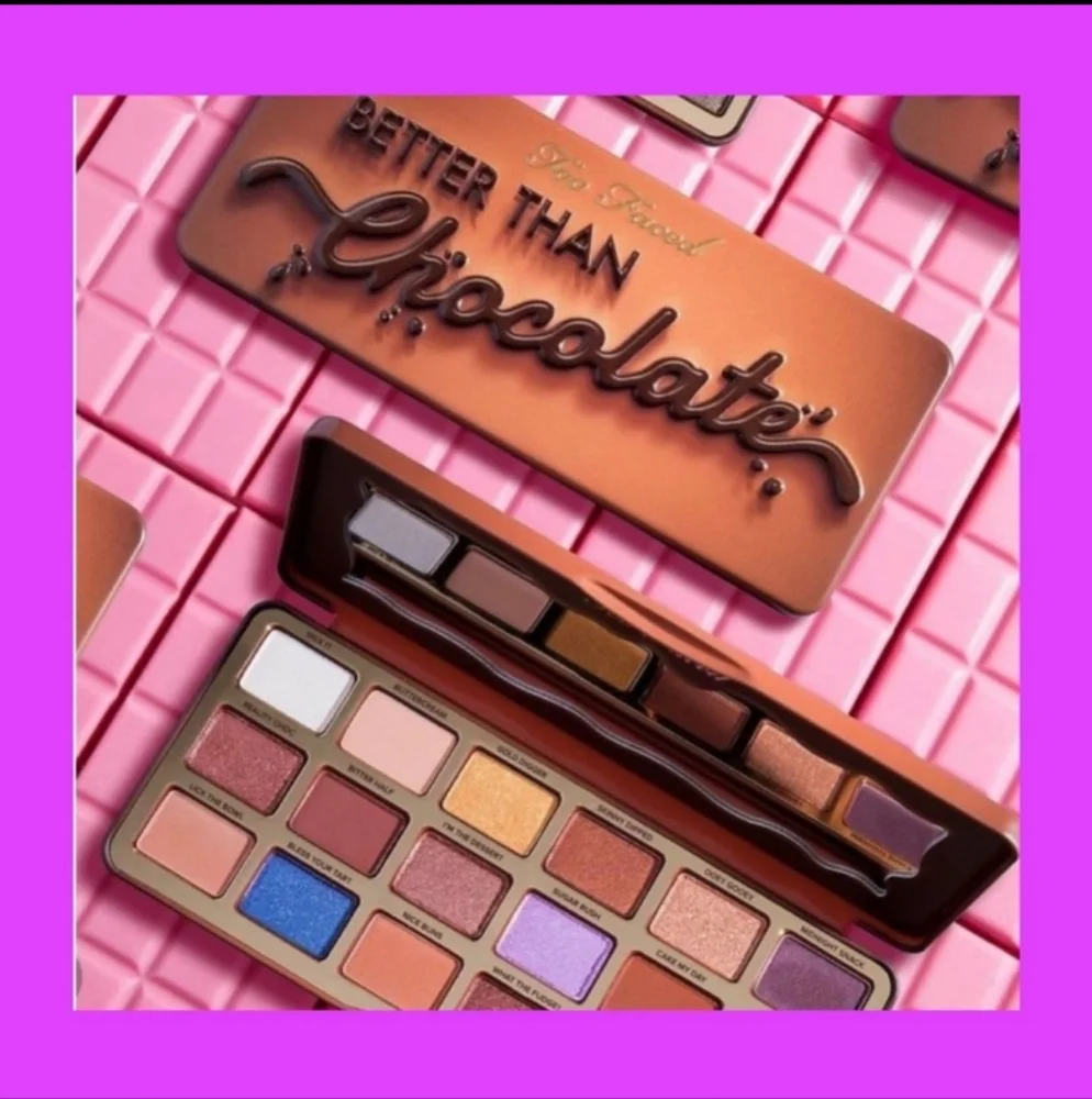 HP🔥Too Faced Better Than Chocolate Cocoa Infused EyeShadow, New w/Defects - Picture 10 of 14